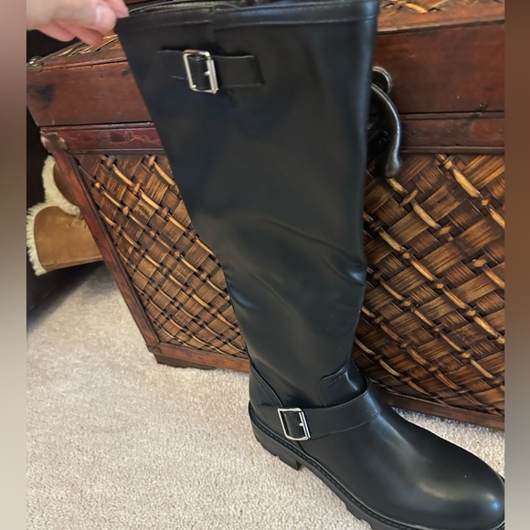 New! Never worn! Madden Girl Freedom black tall Boots - Picture 4 of 5